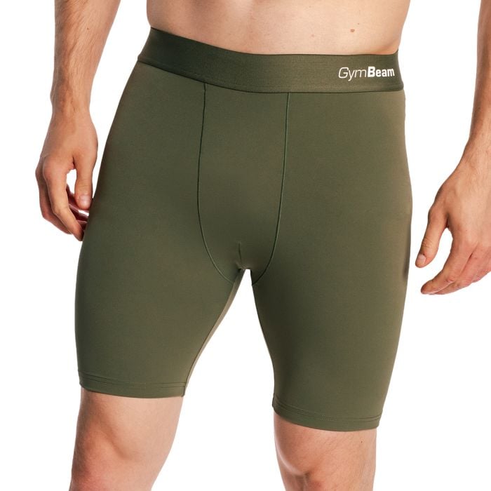 Combat rövidnadrág Olive Grey - GymBeam M