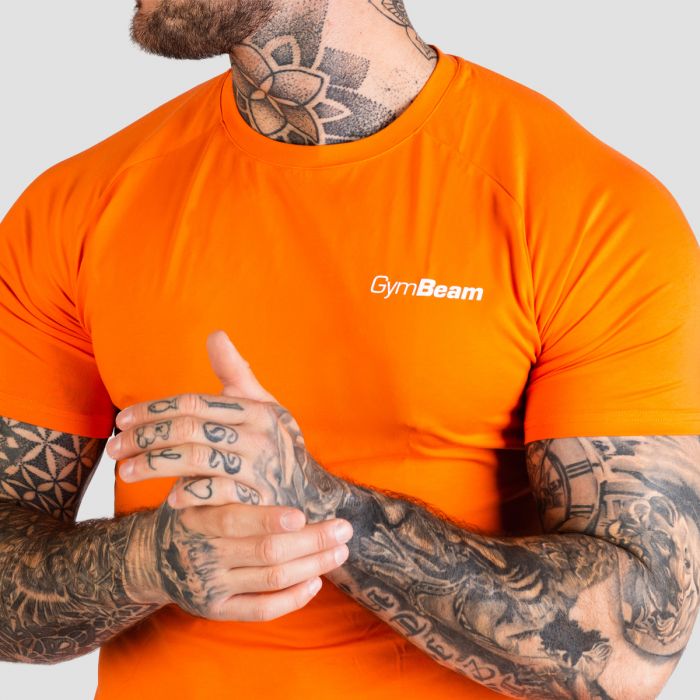 TRN Fitted póló Orange – GymBeam XXXL