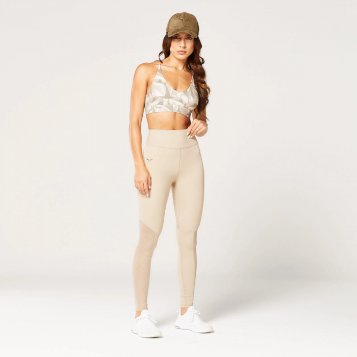 Mesh Insert női leggings Cobblestone  - SQUATWOLF 