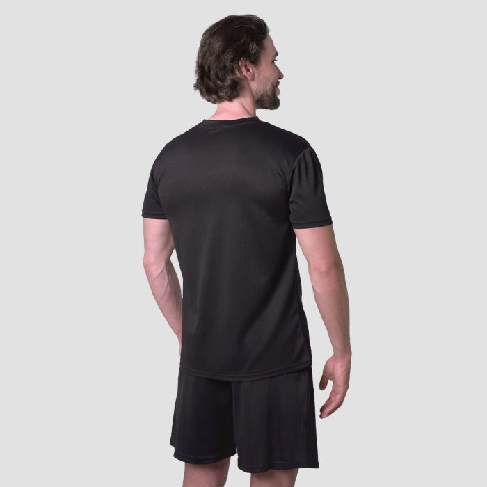 Mesh Essence póló Black - GymBeam L