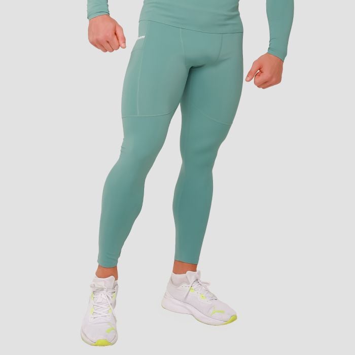 High kompressziós leggings Blue - GymBeam XXXL