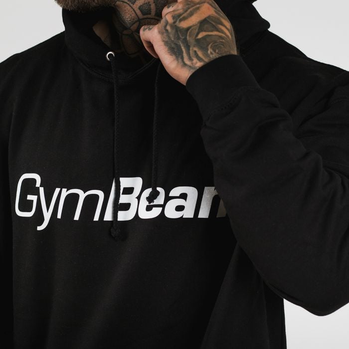 PRO Hoodie pulóver Black - GymBeam XL