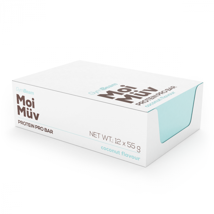 MoiMüv Protein Pro Bar - GymBeam 55 g - sütitészta