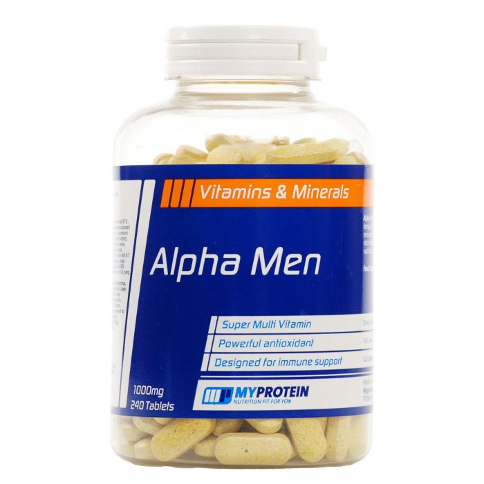 Apha men Myprotein obal predna strana