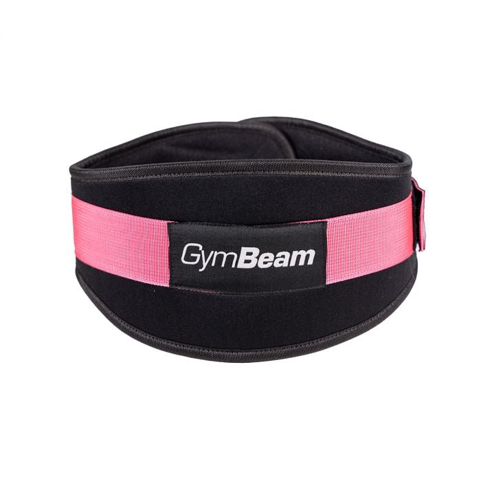 Neoprene Belt LIFT Black & Pink - GymBeam