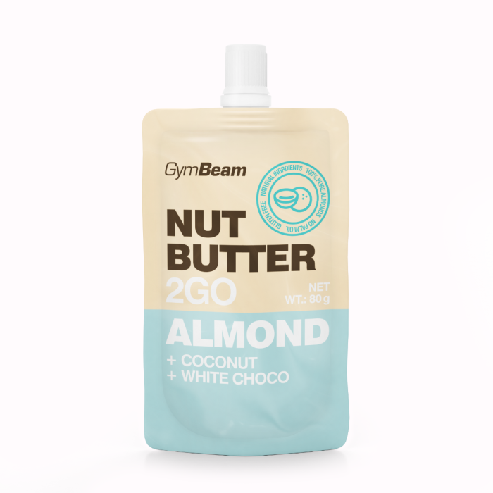 Nut Butter 2GO - almond butter with coconut and white chocolate - GymBeam