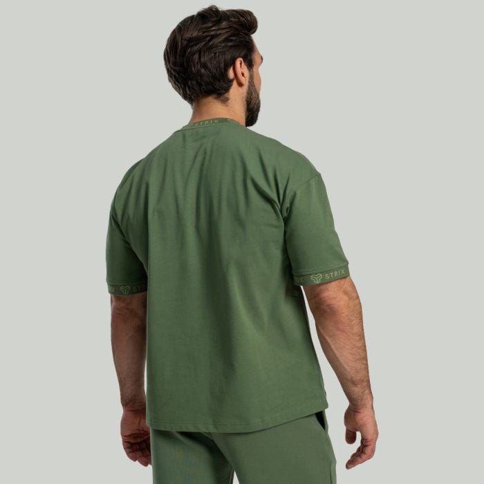 Heavy oversized póló Cedar Green - STRIX L