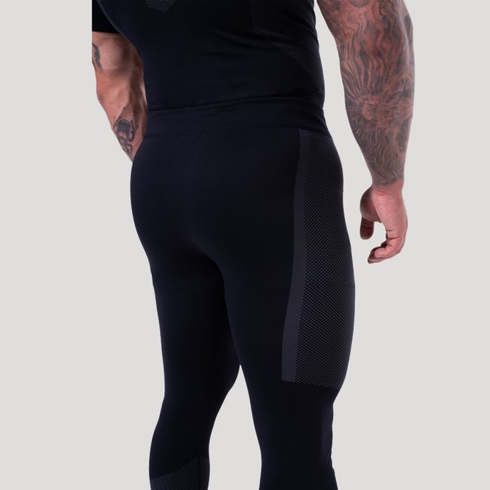 OG1 varrásmentes leggings Black/Grey - GymBeam XL