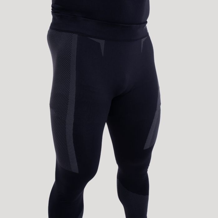 OG1 varrásmentes leggings Black/Grey - GymBeam XL