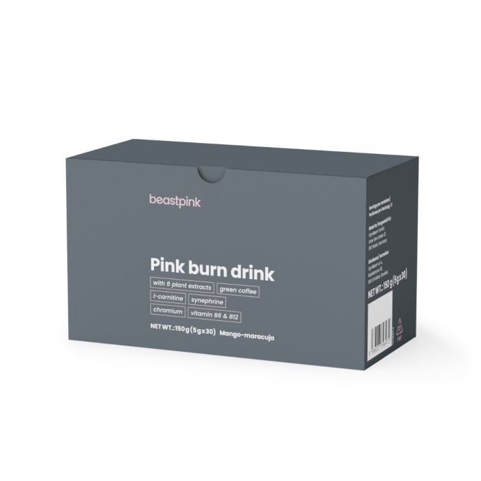 Pink Burn ital - GymBeam 150 g - citrom