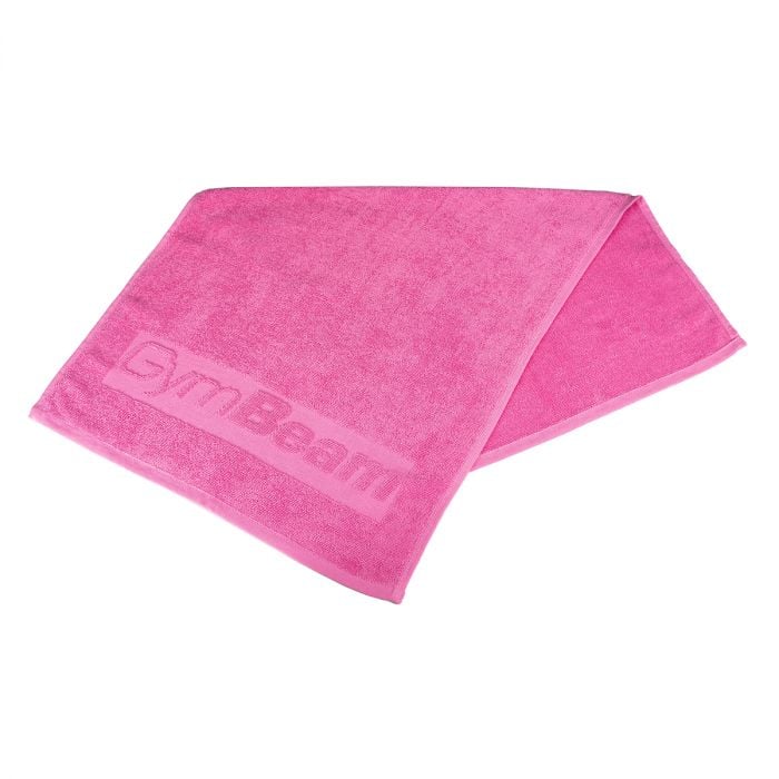 Pink fitness towel - GymBeam