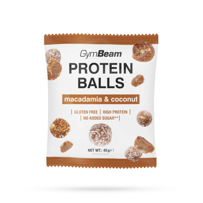 Protein Balls - GymBeam 45 g - csokoládé-brownie