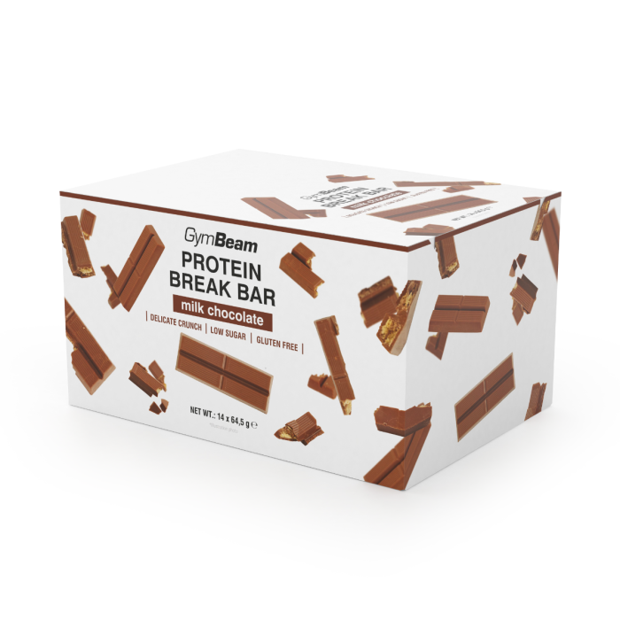 Protein Break Bar 3pack - GymBeam 64,5 g - 01
