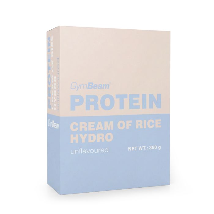 Protein cream of rice - hydro - GymBeam 360 g - salted caramel