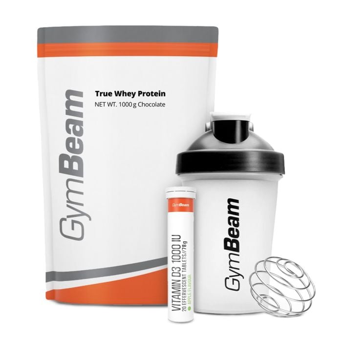 True Whey - GymBeam 1000 g - csokoládé - 00