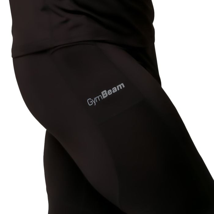 Pulse futóleggings Black - GymBeam L