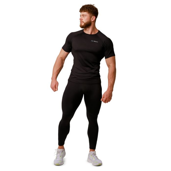 Pulse futóleggings Black - GymBeam L
