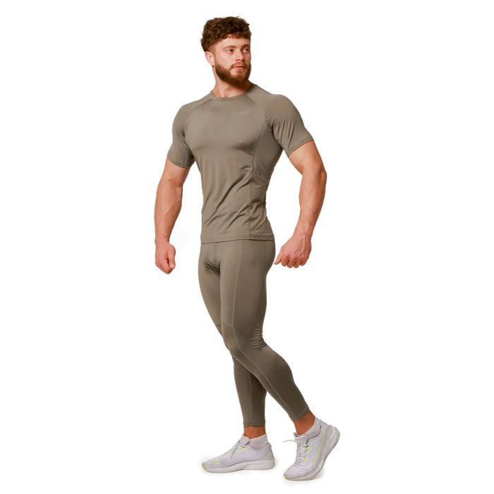 Pulse futóleggings Vetiver - GymBeam L