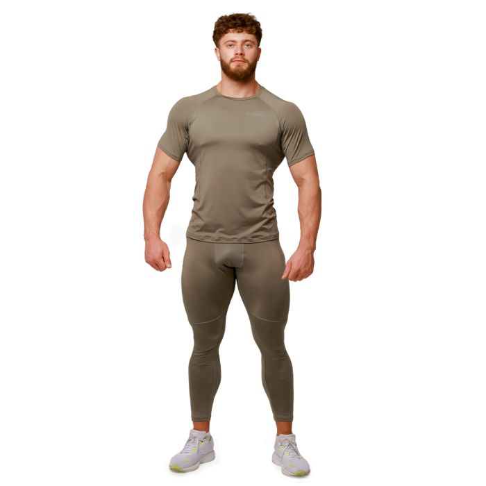 Pulse futóleggings Vetiver - GymBeam L