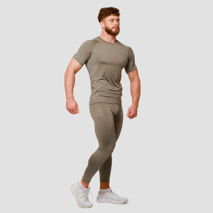 Pulse futóleggings Vetiver - GymBeam L