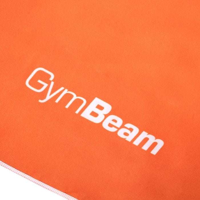 Gyorsan száradó sporttörölköző Orange/White - GymBeam single_variant