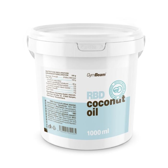 RBD Kókuszolaj - GymBeam 1000 ml