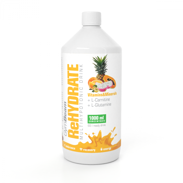 ReHydrate hipotóniás ital - GymBeam citrom-lime