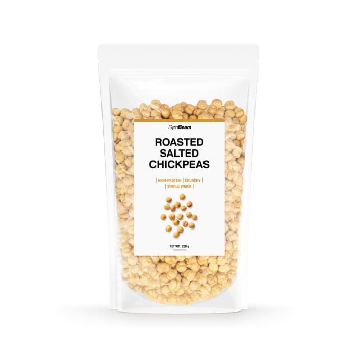 Roasted Salted Chickpeas - GymBeam 200 g