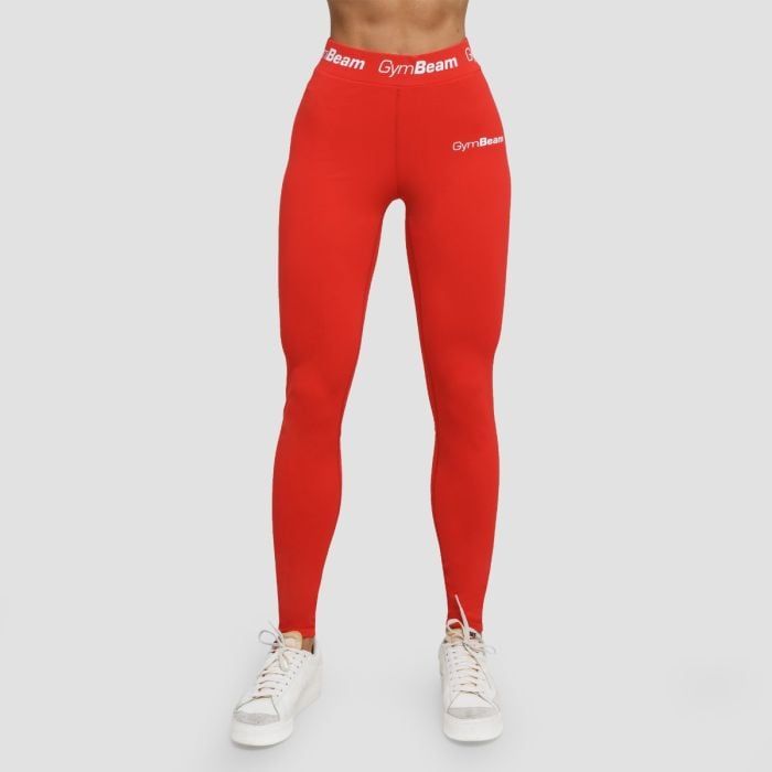 Simple női leggings Rouge Red - GymBeam M