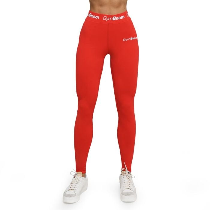 Simple női leggings Rouge Red - GymBeam M