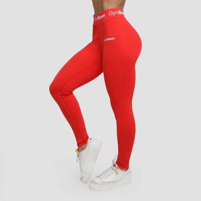 Simple női leggings Rouge Red - GymBeam M