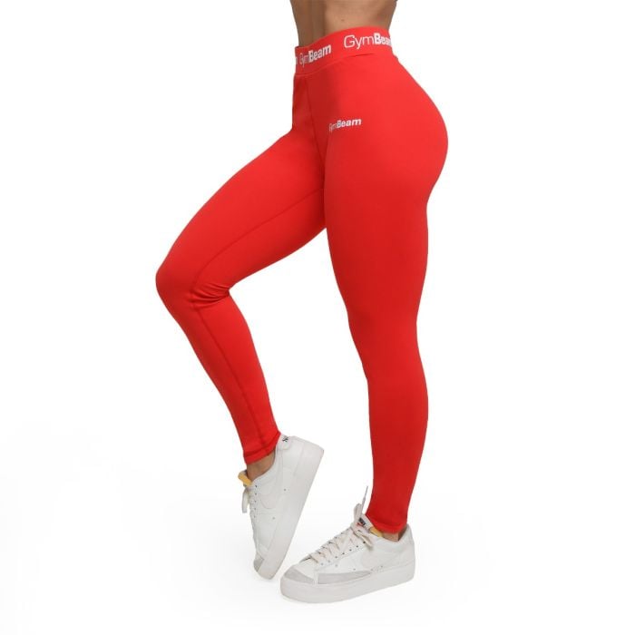 Simple női leggings Rouge Red - GymBeam M