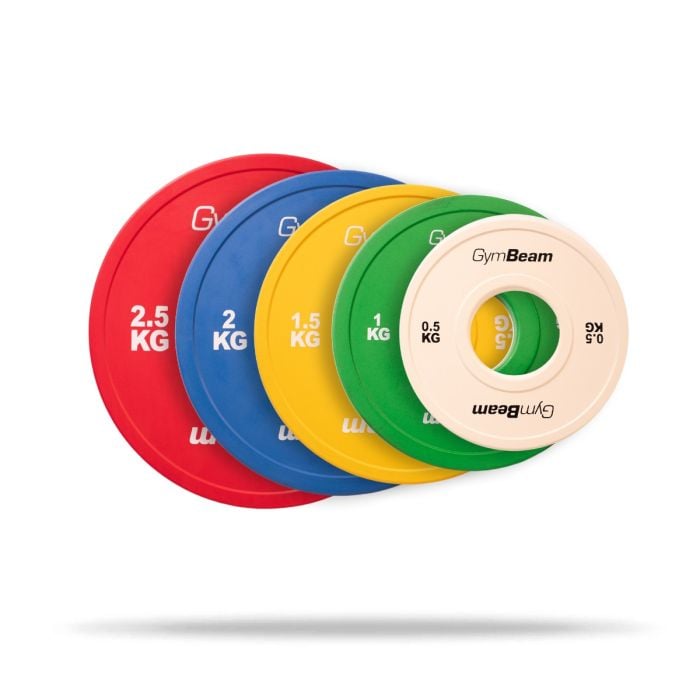 Frakciós gumitárcsa 51 mm - GymBeam 2.5 kg