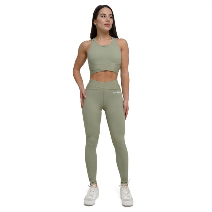 Agile női leggings Sage - GymBeam XL