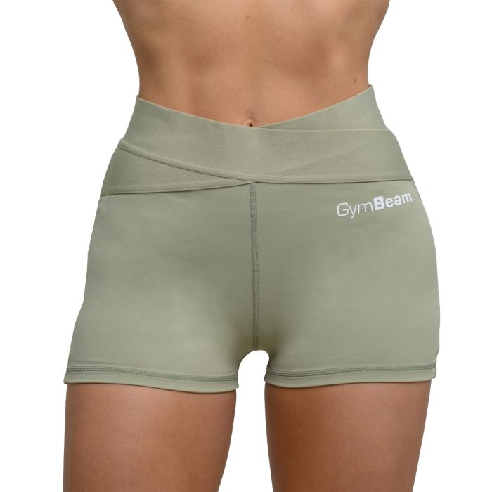 Agile női rövidnadrág Sage - GymBeam XXL