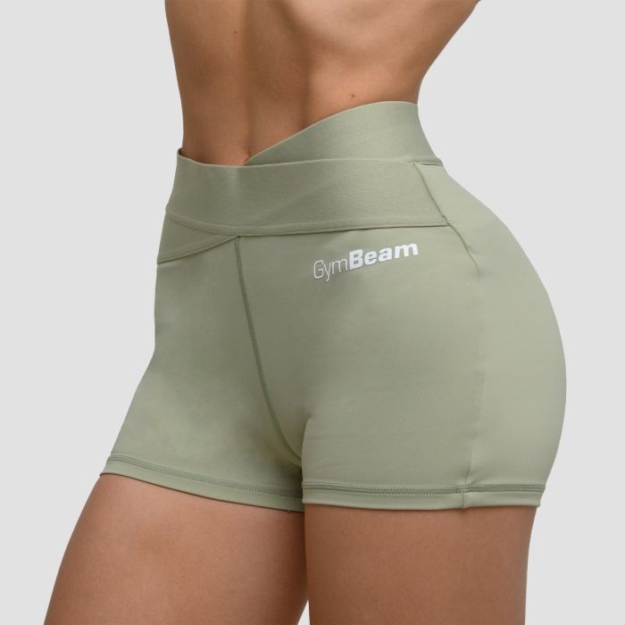 Agile női rövidnadrág Sage - GymBeam XXL