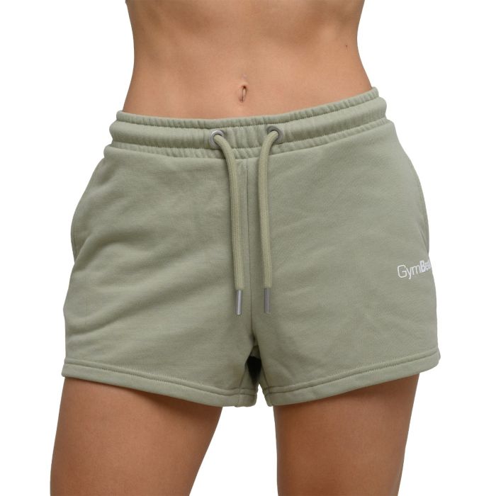 Agile női rövidnadrág Sage - GymBeam XXL