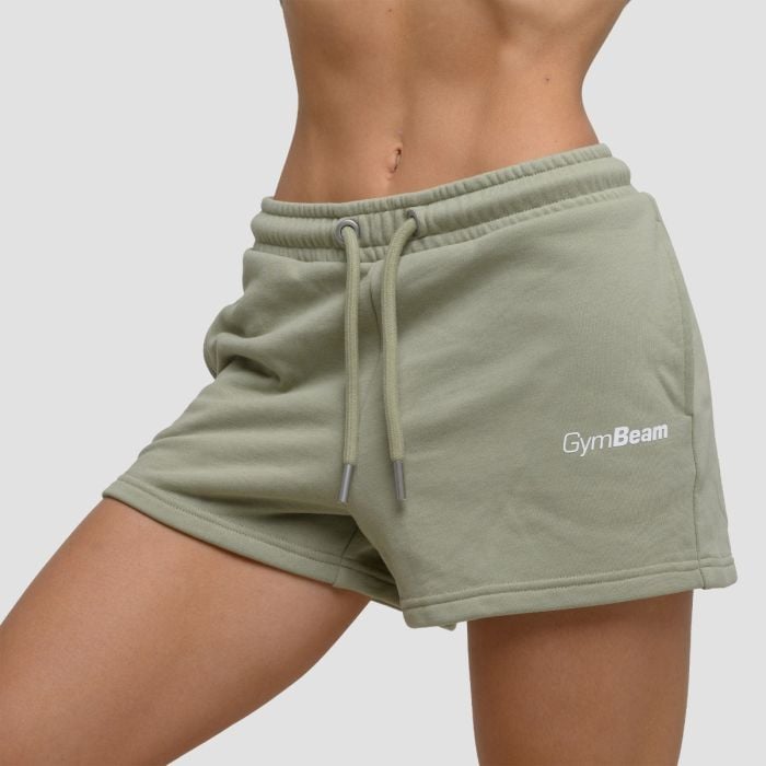 Agile női rövidnadrág Sage - GymBeam XXL