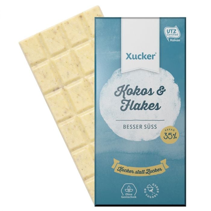 White chocolate Coconut & Flakes - Xucker