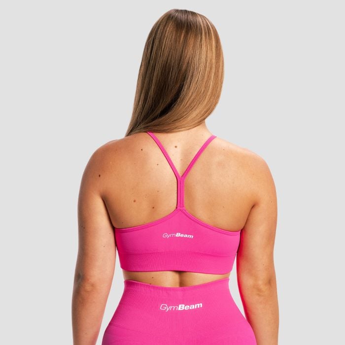Sculpt varrásmentes sportmelltartó Rose - GymBeam L