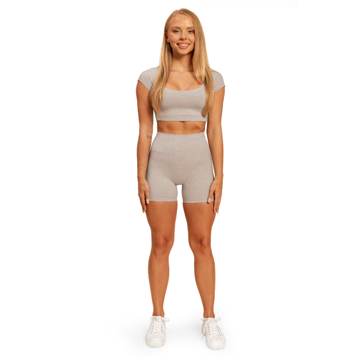 Sense Cropped női póló Grey - BeastPink M