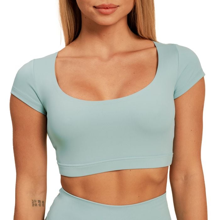 Sense Cropped női póló Storm Blue - BeastPink L