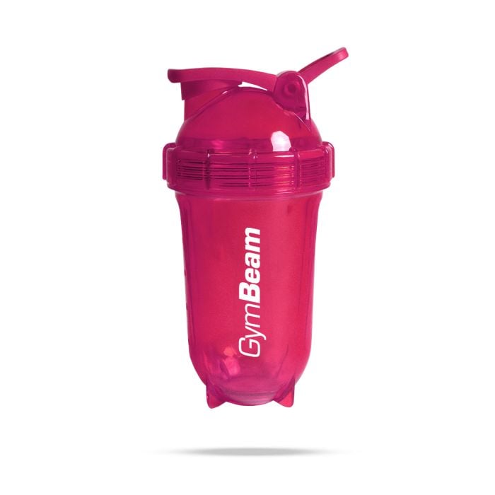 Tritan shaker Clear Pink 500 ml - GymBeam single_variant