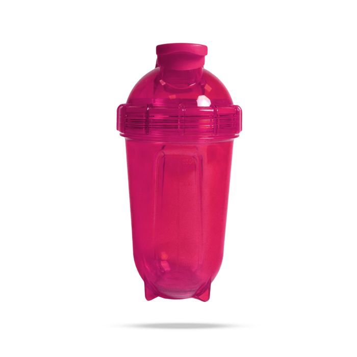 Tritan shaker Clear Pink 500 ml - GymBeam single_variant