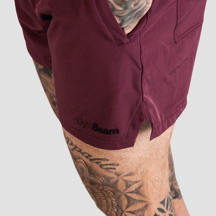 TRN rövidnadrág Eggplant – GymBeam L