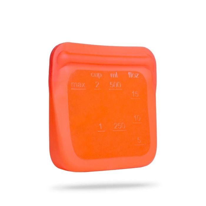 Szilikonos élelmiszer tasak 500 ml - GymBeam single_variant