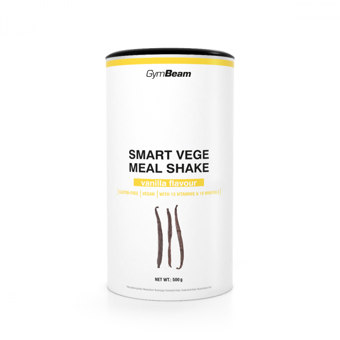 Smart Vege Meal Shake - GymBeam 500 g - eper