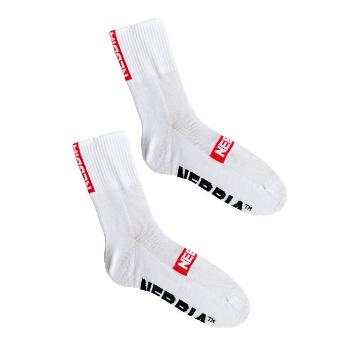 34 Socks Extra Mile White - NEBBIA