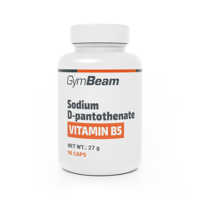 Vitamin B5 (Sodium D-pantothenate) - GymBeam 90 kapsz.