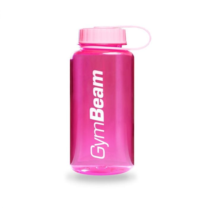 Sport Bottle Pink 1000 ml - GymBeam